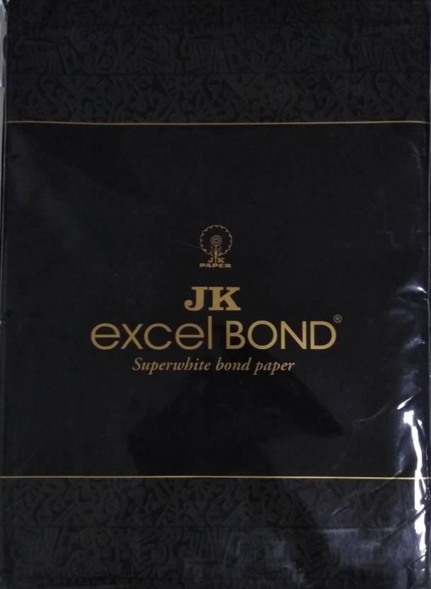 JK Excel Bond 90 GSM Bond Paper 100 Sheets Unruled A4 Bond Paper